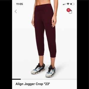 Lululemon Align Jogger Crop